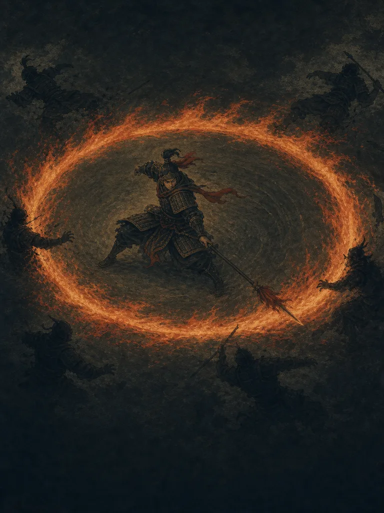 Fire Wheel Spin